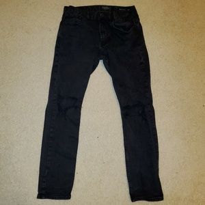 Ripped Black Pacsun Denim Jeans